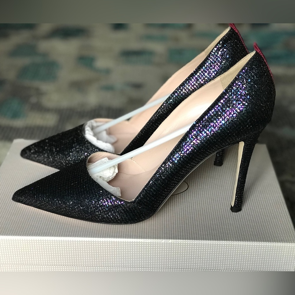 SJP by Sarah Jessica Parker Rampling Pumps Liquid Scintillate 38.5